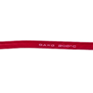 Силіконовий провід 8AWG червоний (багатожильний) Силіконовий провід 8AWG червоний (багатожильний)