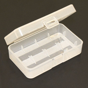 Пластиковий бокс для  2x21700