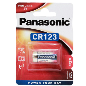 Panasonic CR123A 1400mAh 3В